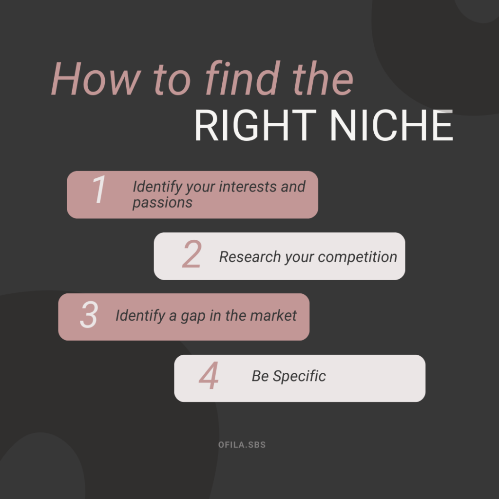 how to find the right niche for your blog